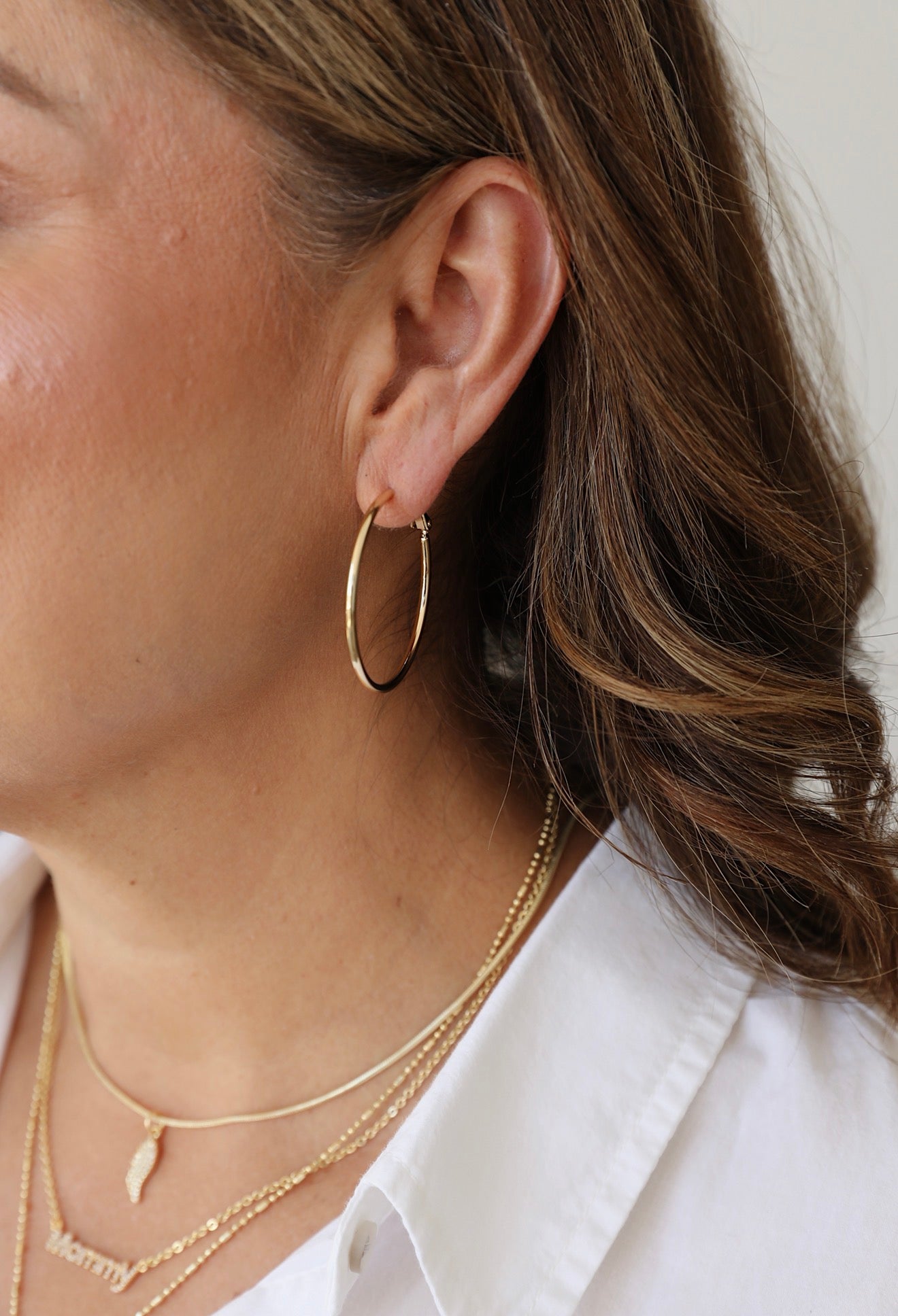 Jessie Hoop Earring