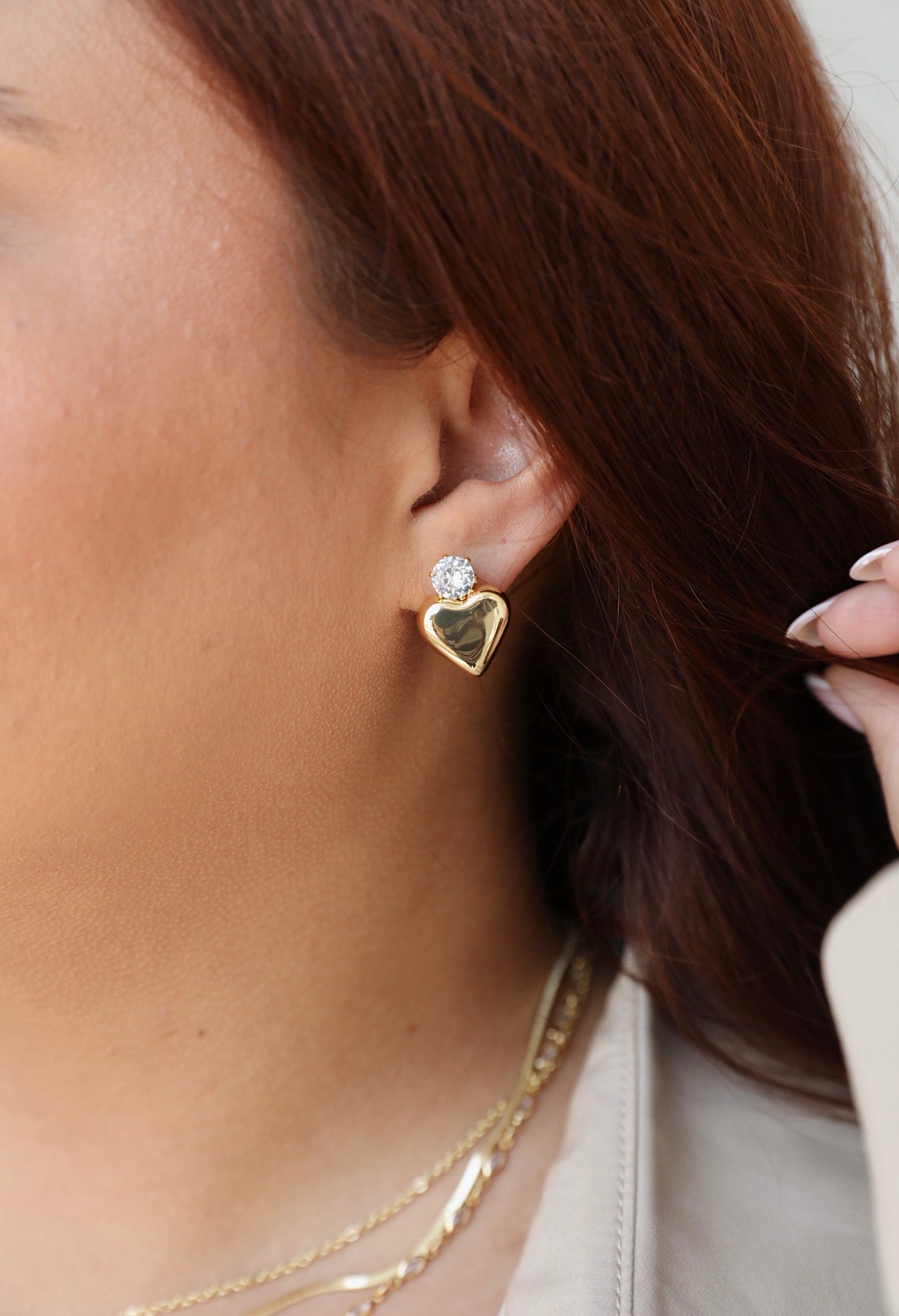 Corazón cc Earrings