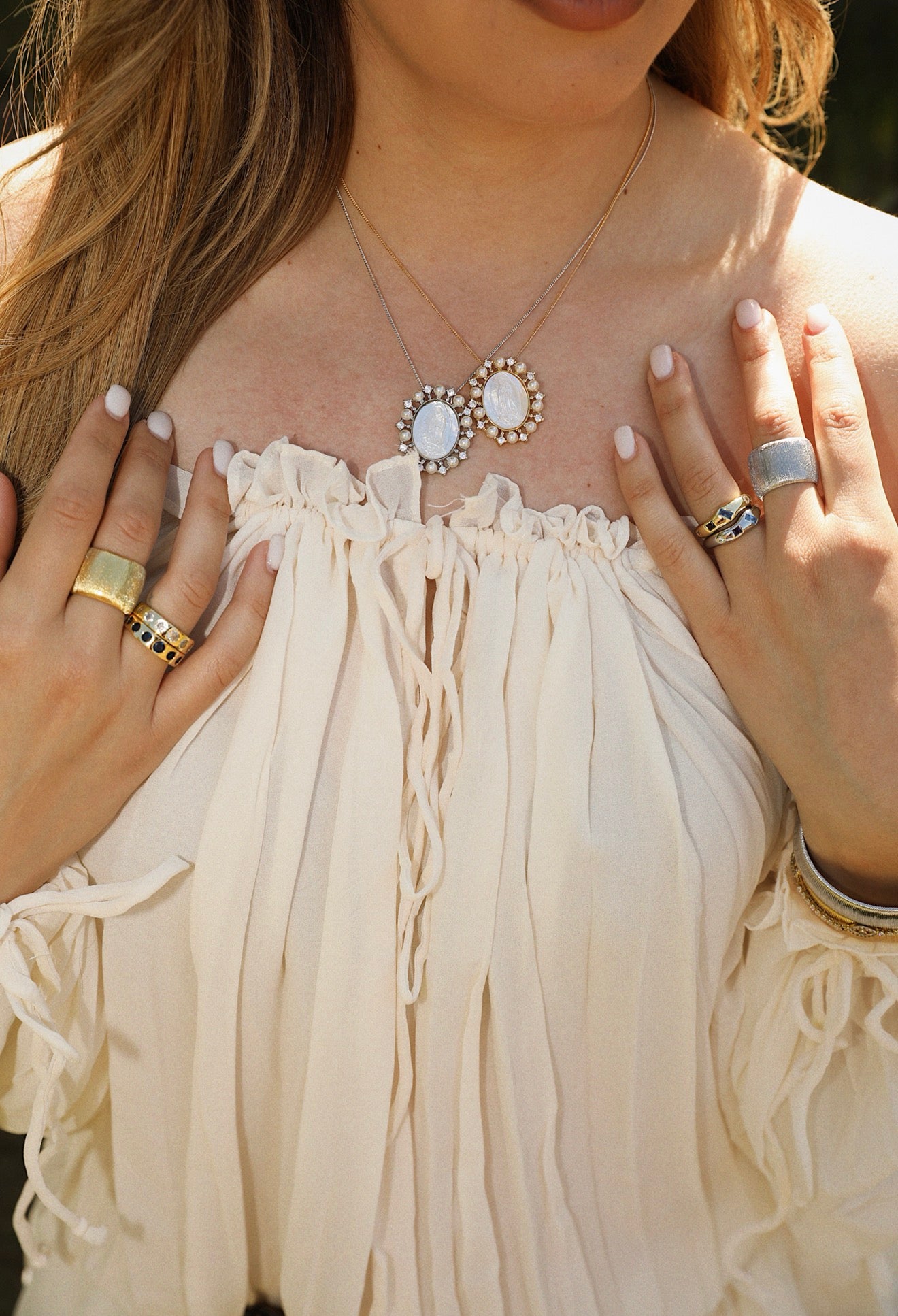 Ocean Virgen Necklace